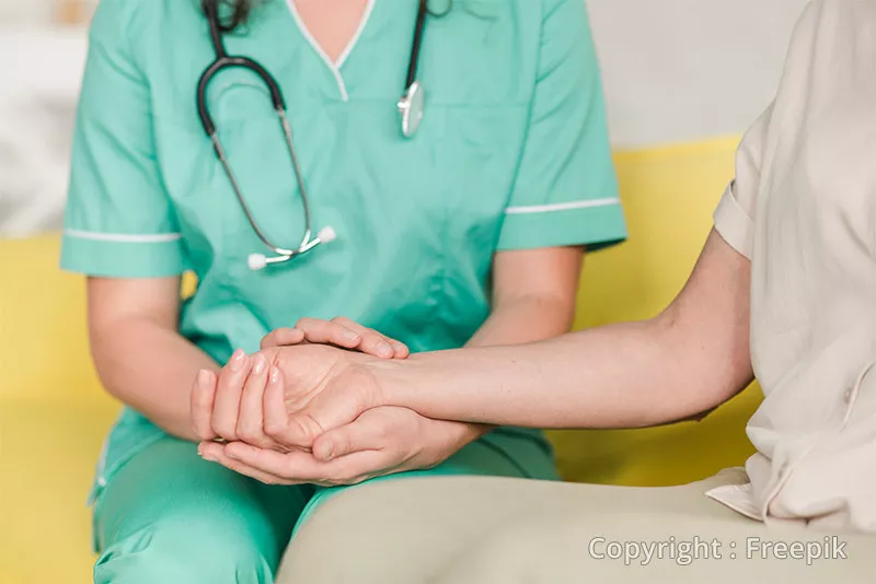 Photo : Céline Evrard, Infirmières à domicile à Amay