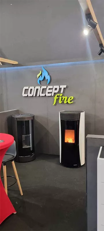 Photo : Concept Fire, Cheminées – Poêles & Foyers à Couvin