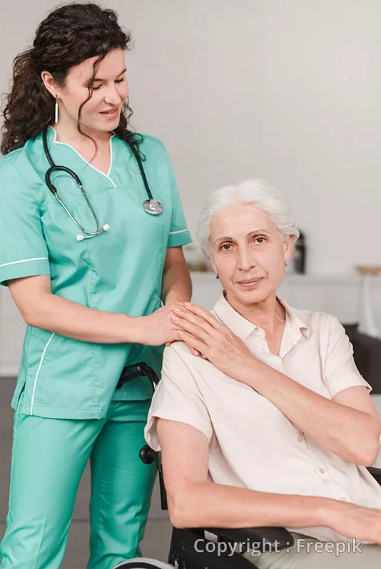 Photo : Delrue Manuella Sprl, Infirmière à Tournai