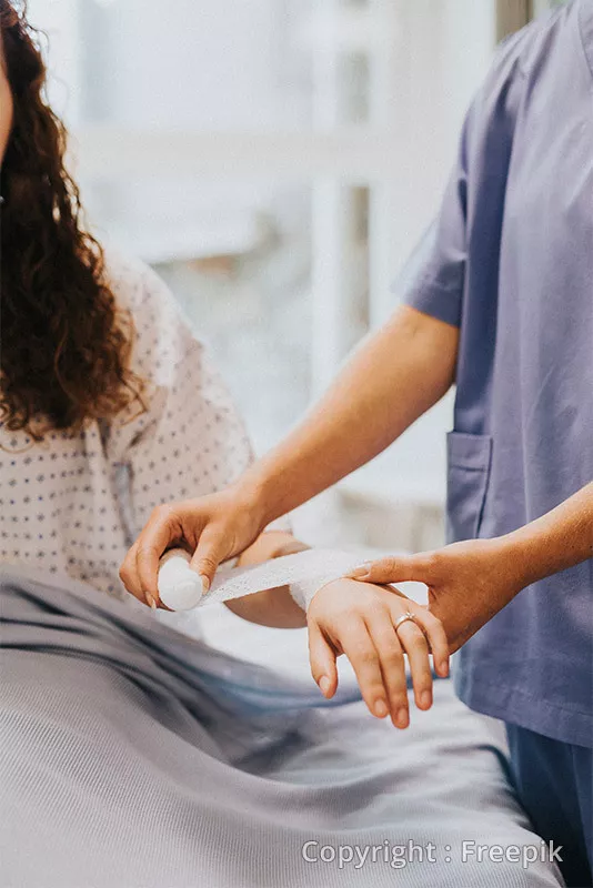 Photo : Elodie Brajkovic, Infirmière à domicile à Oupeye