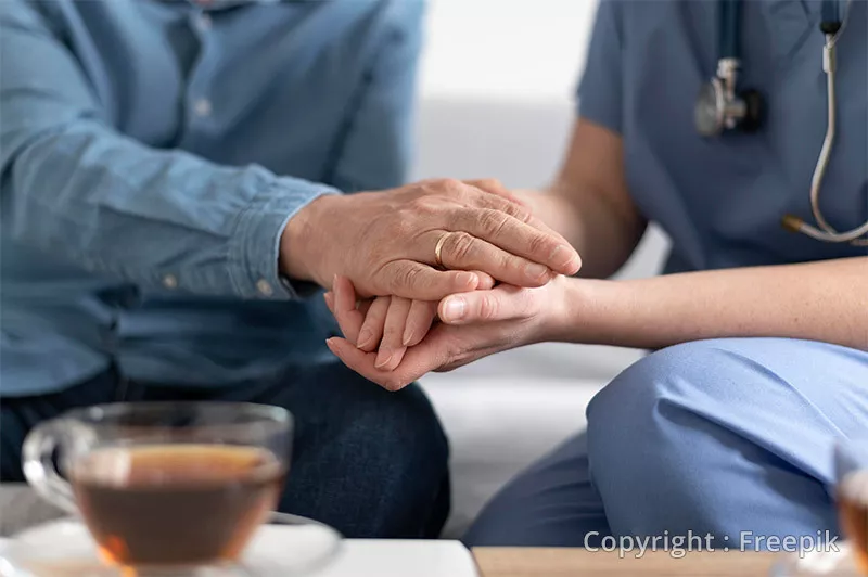 Photo : Linda Page, Infirmière à domicile à Sombreffe