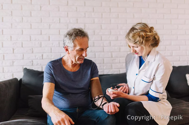 Photo : Mireille Beyers, Infirmières à domicile à Marche-en-Famenne