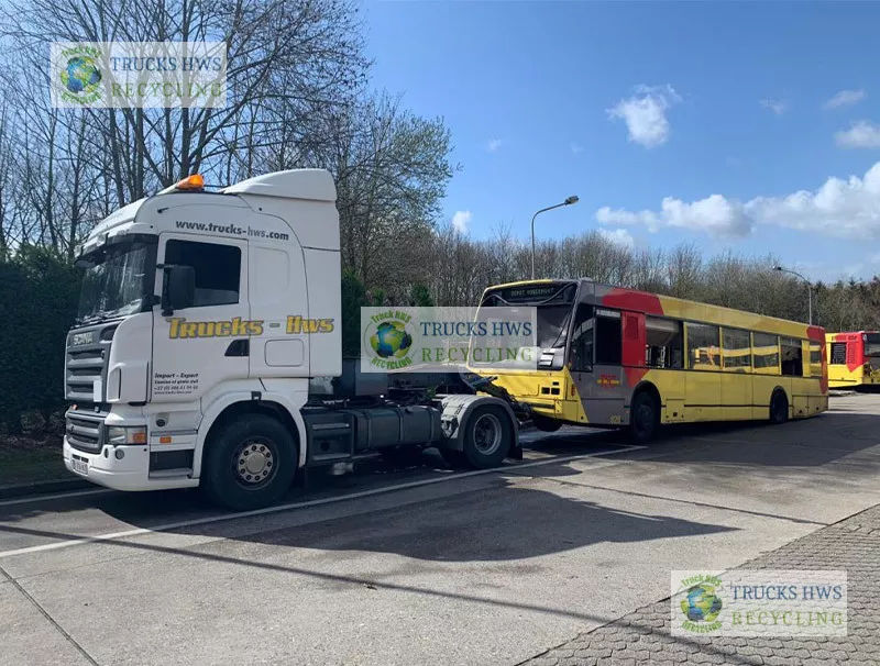 Photo : Trucks-Hws Recycling, Vieux métaux à Marche-en-Famenne