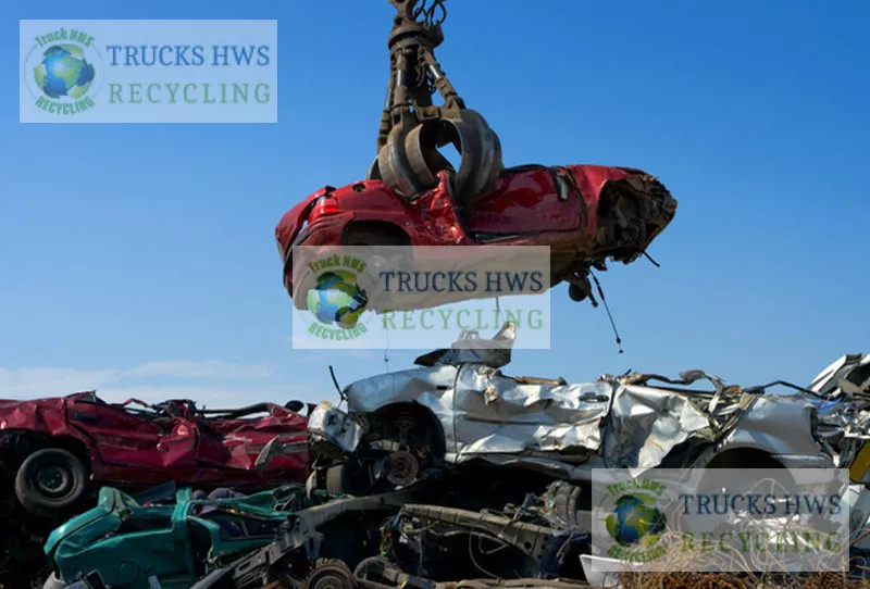 Photo : Trucks-Hws Recycling, Vieux métaux à Marche-en-Famenne