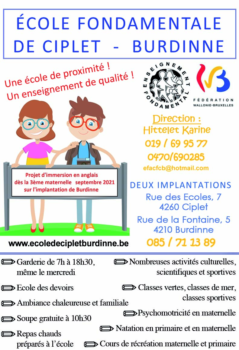 Ecole Fondamentale Ciplet & Burdinne 