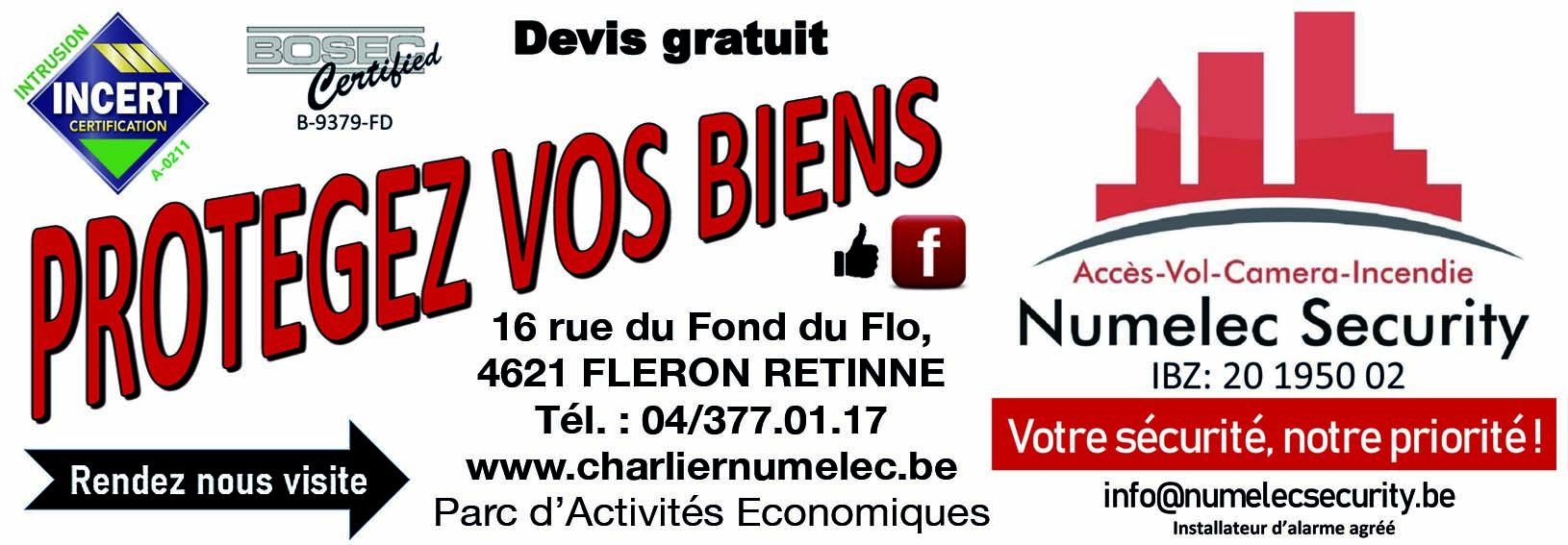 Ets Charlier Numelec Sa