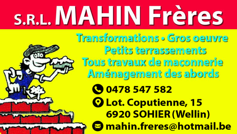Mahin Frères Sprl