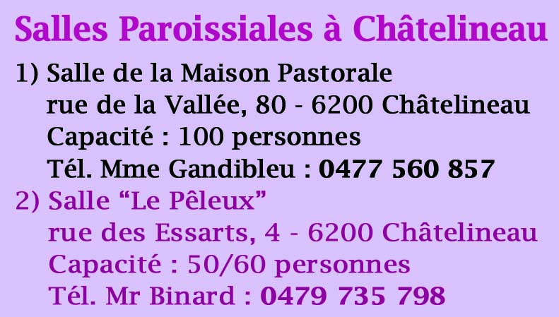 Oeuvres Paroissiales Asbl