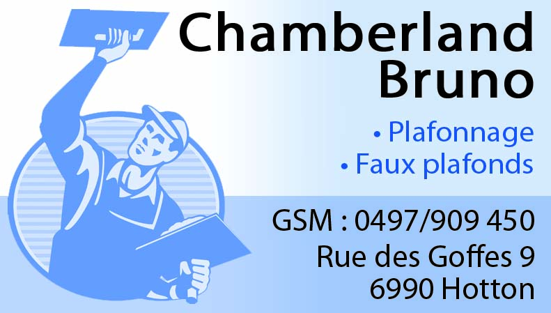 Chamberland Bruno Plafonnage Sprl