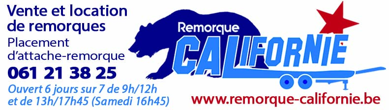 Remorque Californie