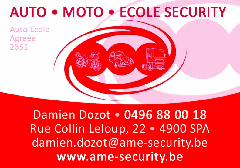 Auto - Moto - Ecole Security