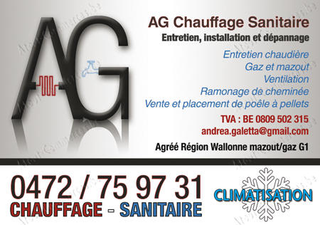 A.G. Chauffage Sanitaire Sprl