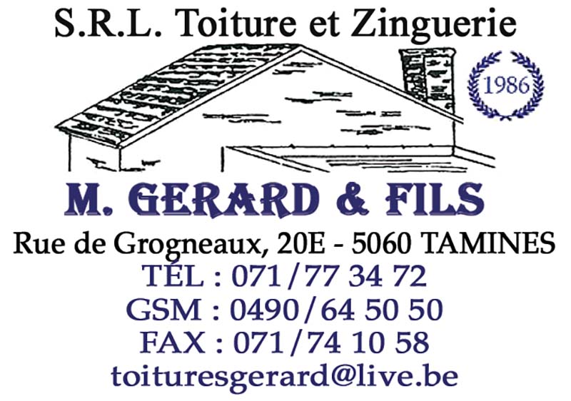 Toitures M. Gérard & Fils Srl
