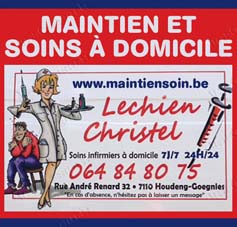 Lechien Christelle - Maintien & Soins à Domicile